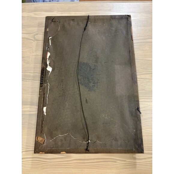 Vintage Signed J.B. Rivard Train Locomotive Steam Engine Railroad Print Framed - Picture 5 of 7